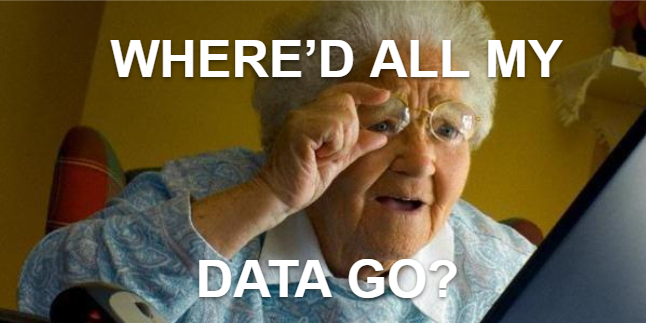 Preventing tables from disappearing after Sandbox Mode