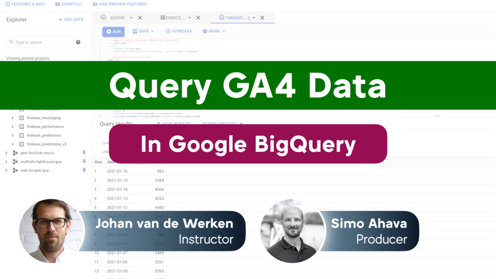 New course on GA4 BigQuery: join the waitlist for an early bird discount