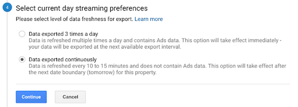 How to query realtime tables and views (and combine it with daily tables) - UA